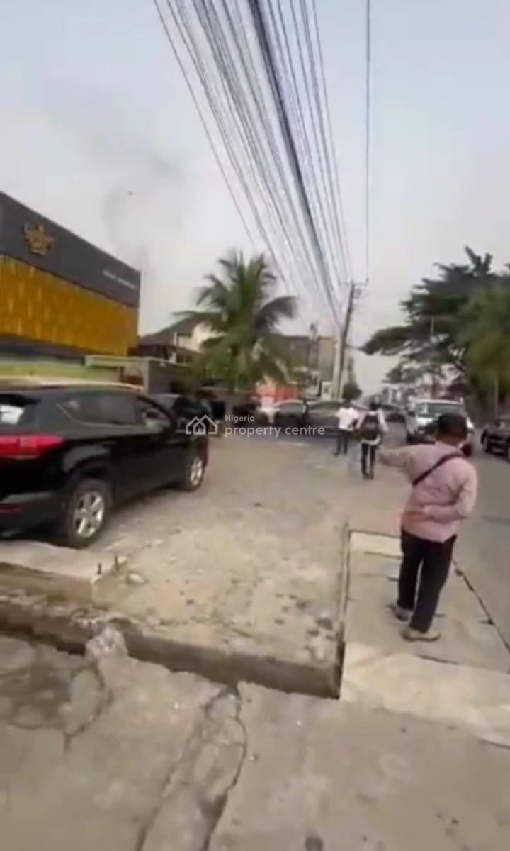 Land Measuring 960sqm with Structure, Fola Osibo Street, Lekki Phase 1, Lekki, Lagos, Commercial Land for Sale
