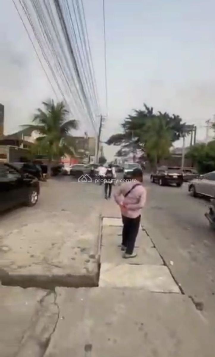 Land Measuring 960sqm with Structure, Fola Osibo Street, Lekki Phase 1, Lekki, Lagos, Commercial Land for Sale