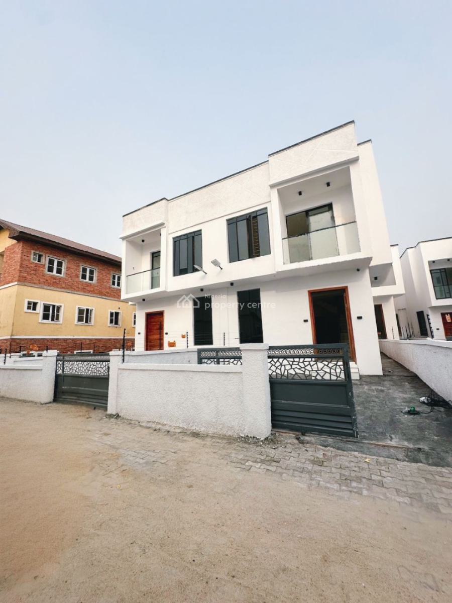 Spaciously Built 4bed Semi Detached Duplex with Bq in Ikota, Ikota ,lekki ,lagos ,nigeria, Ikota, Lekki, Lagos, Semi-detached Duplex for Sale
