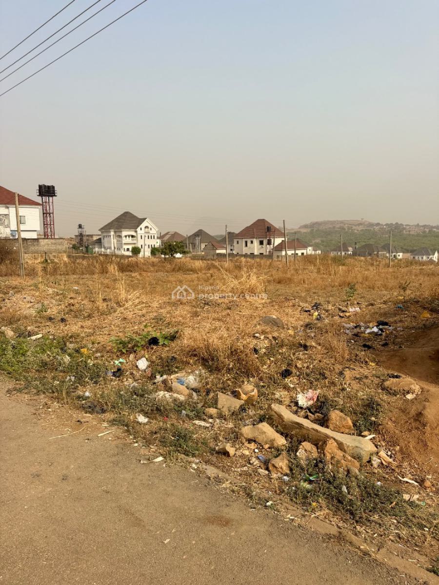 Well Situated and Prime Estate Plot on Corner Piece, Nnpc Estate, Life Camp, Abuja, Residential Land for Sale