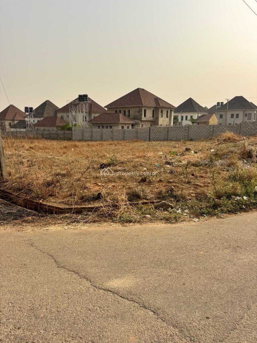 Well Situated and Prime Estate Plot on Corner Piece, Nnpc Estate, Life Camp, Abuja, Residential Land for Sale