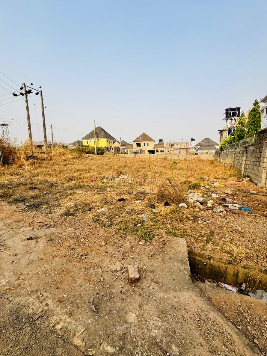 Well Situated and Prime Estate Plot on Corner Piece, Nnpc Estate, Life Camp, Abuja, Residential Land for Sale