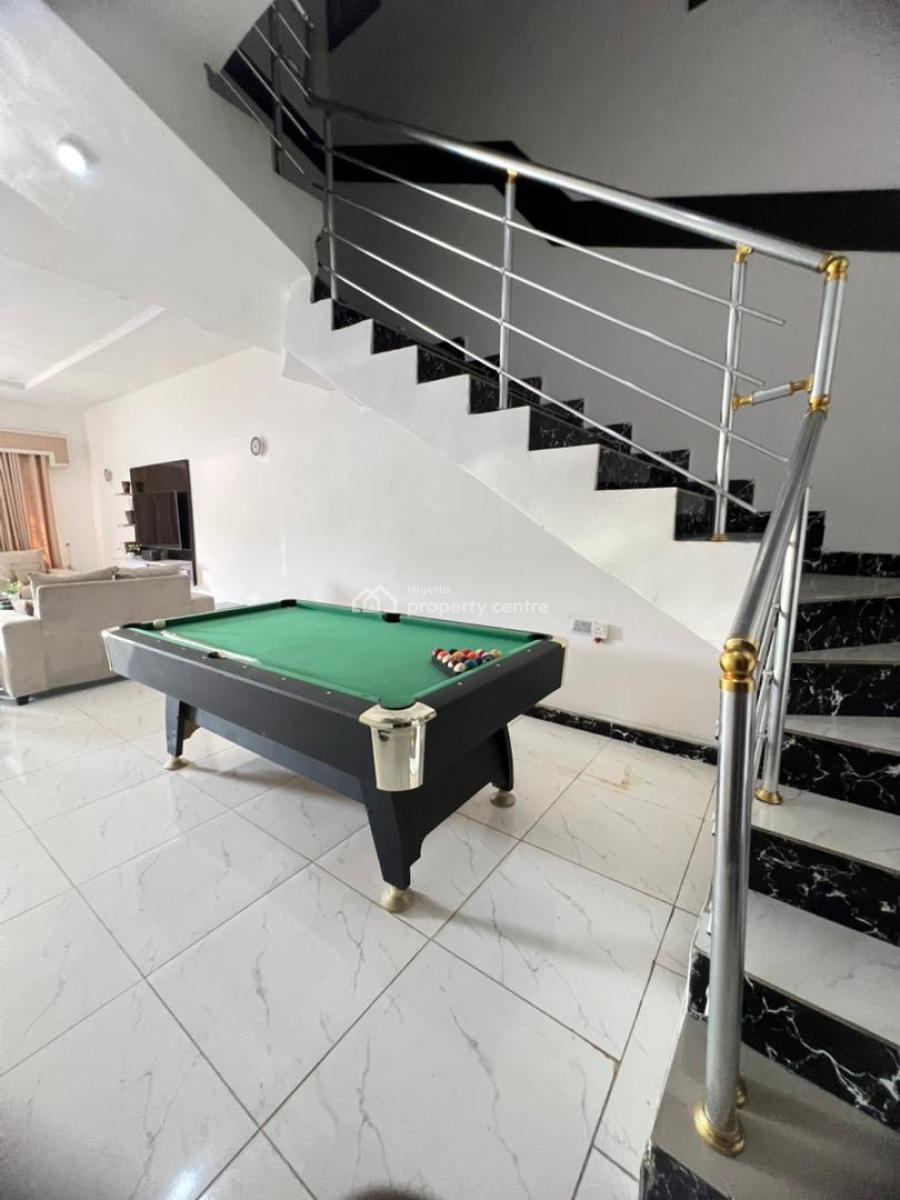 Furnished 4 Bedroom Semi Detached Duplex with Bq in a Secure Estate, Ikota, Lekki, Lagos, Semi-detached Duplex for Rent