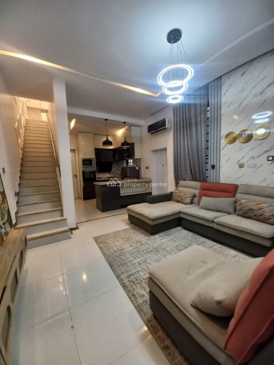 Executive Fully Furnished 4 Bedroom Detached Duplex, Lekki Palm City, Lekki, Lagos, House for Sale