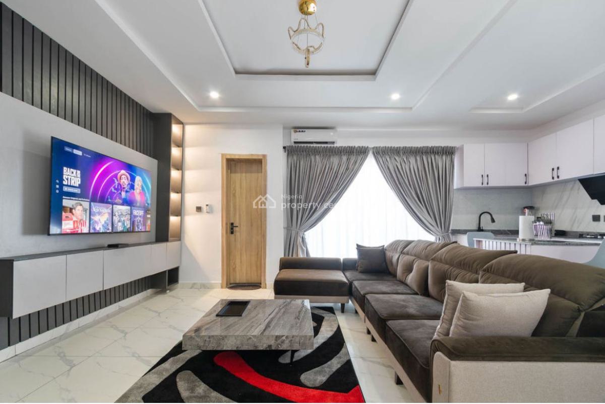 Aesthetically Pleasing Luxury 1 Bedroom Apartment with 24/7 Power Supp, Lekki Phase 1, Lekki, Lagos, Flat / Apartment Short Let