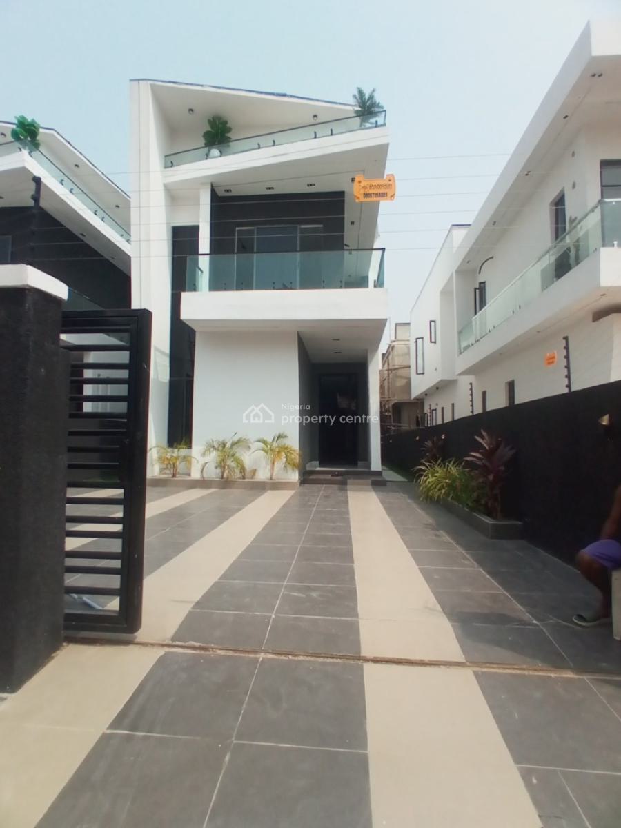 5 Bedroom Fully Detached Duplex with Swimming Pool and Bq, Captain Court Estate, Ajah, Lagos, Detached Duplex for Sale