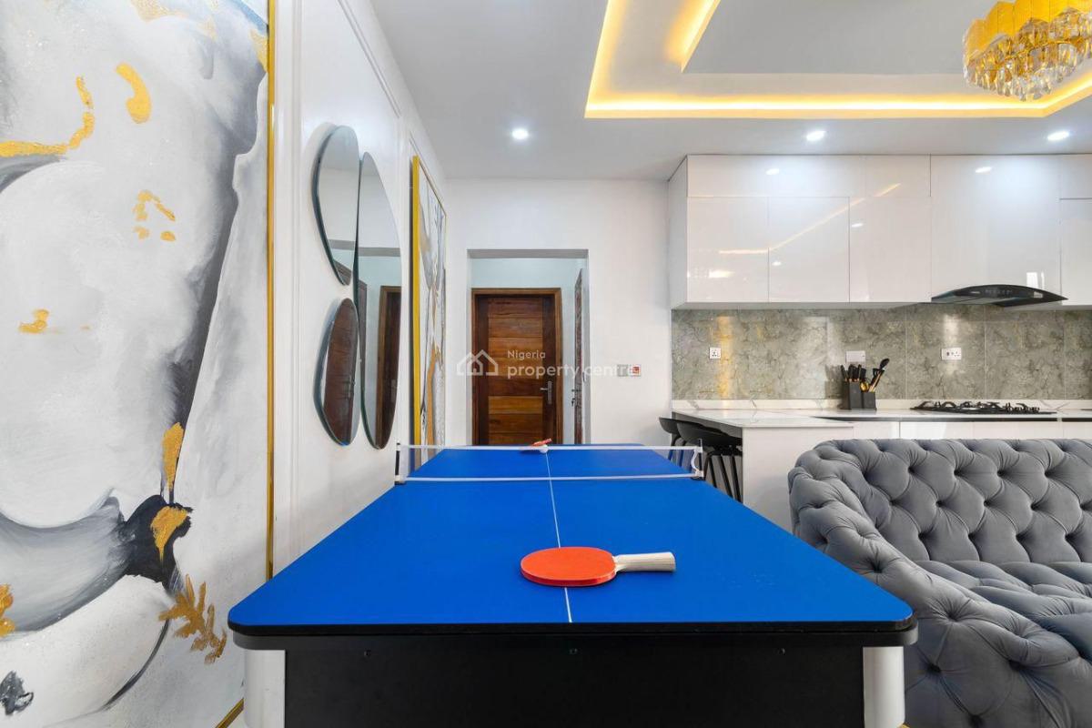 Beautiful 1 Bedroom Apartment with Snooker, Lekki, Lagos, Flat / Apartment Short Let