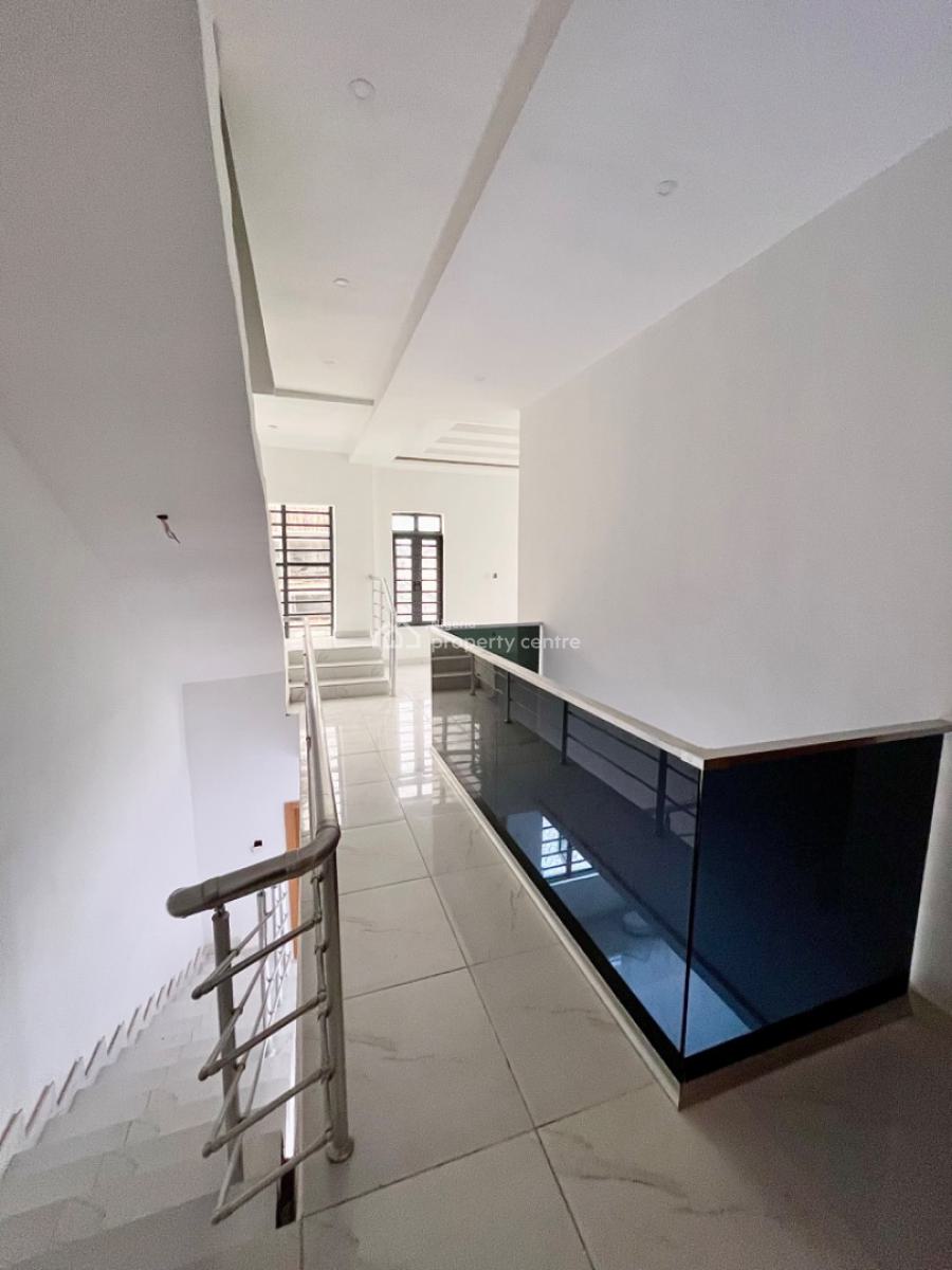 Elegant 4 Bedroom Semi- Detached Duplex with a Maid Room and Security, Atlantic View Estate, Ologolo, Lekki, Lagos, Semi-detached Duplex for Rent