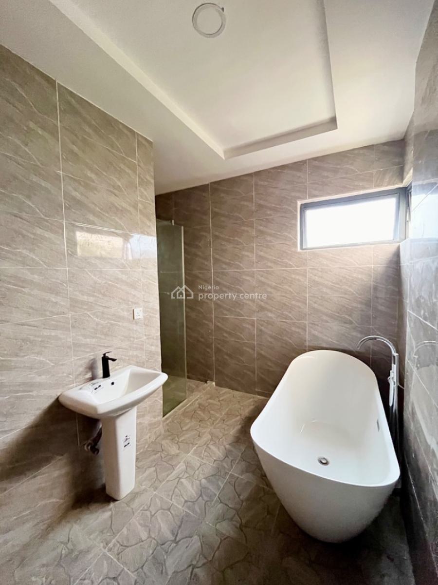 Elegant 4 Bedroom Semi- Detached Duplex with a Maid Room and Security, Atlantic View Estate, Ologolo, Lekki, Lagos, Semi-detached Duplex for Rent