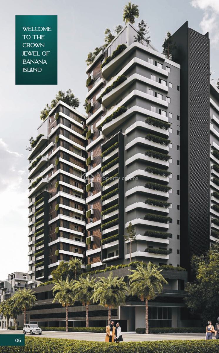 Bijou Tower Luxury 1 Bedroom Apartment, Banana Island, Ikoyi, Lagos, Flat / Apartment for Sale