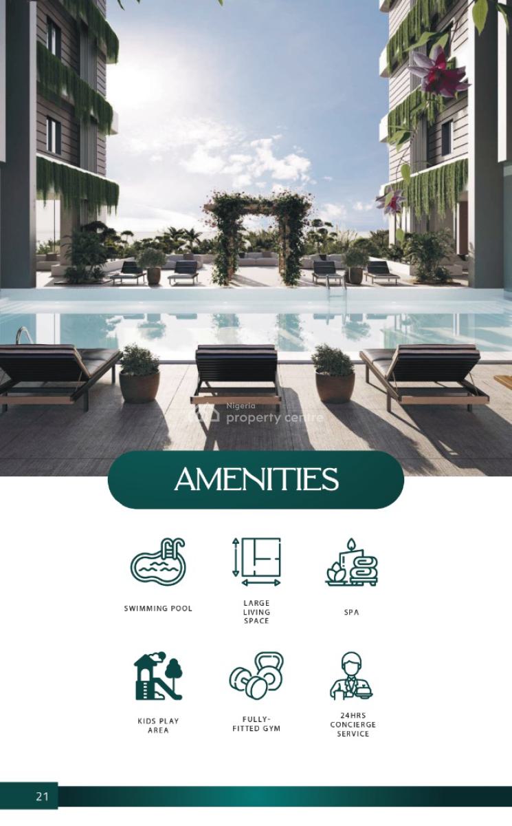 Bijou Tower Luxury 1 Bedroom Apartment, Banana Island, Ikoyi, Lagos, Flat / Apartment for Sale