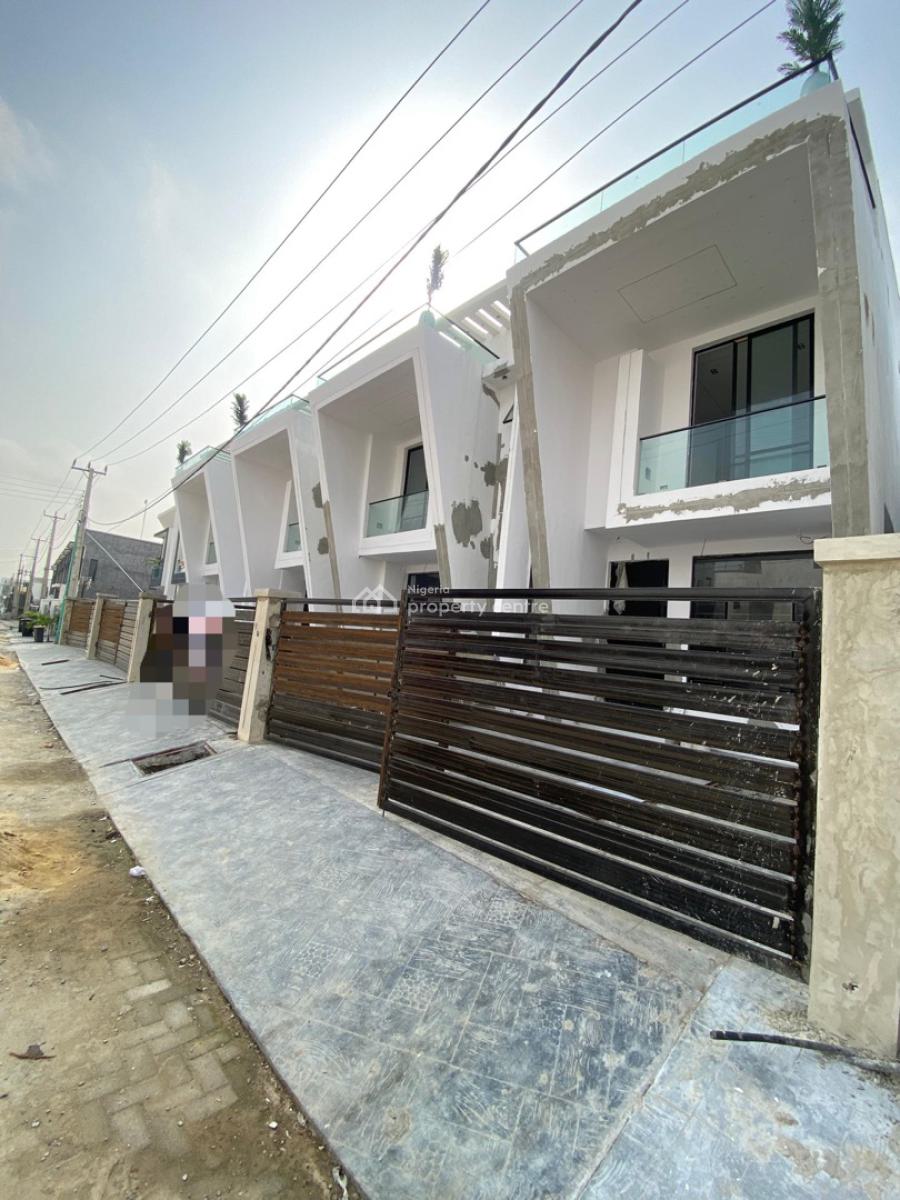 Tastefully Built 4 Bedroom Semi Detached Duplex with Bq, Ikota, Lekki, Lagos, Semi-detached Duplex for Sale