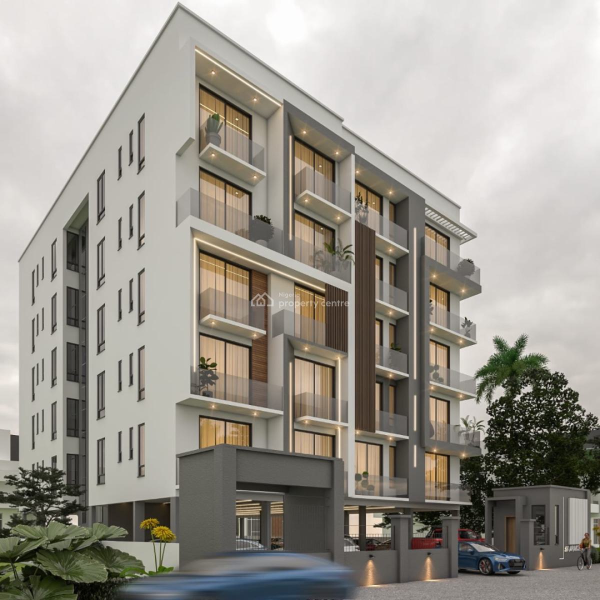 Luxury 3bed Apartment, Off Adebayo Doherty, Lekki Phase 1, Lekki Phase 1, Lekki, Lagos, Block of Flats for Sale