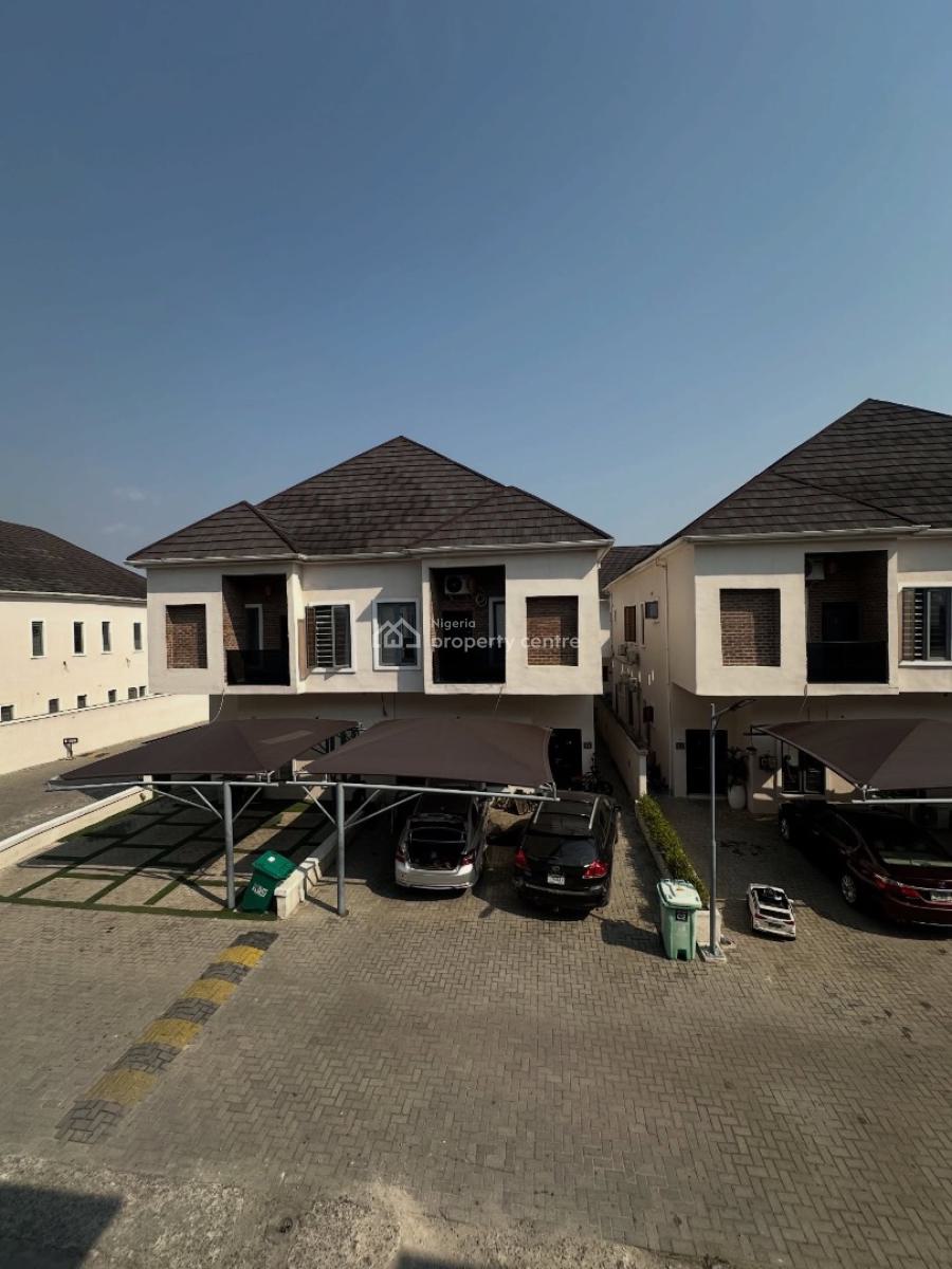 Serviced 4 Bedroom Terrace Duplex, 4 Bedroom Duplex for Rent, Ikota, Lekki, Lagos, Terraced Duplex for Rent