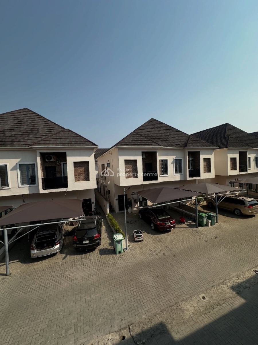 Serviced 4 Bedroom Terrace Duplex, 4 Bedroom Duplex for Rent, Ikota, Lekki, Lagos, Terraced Duplex for Rent