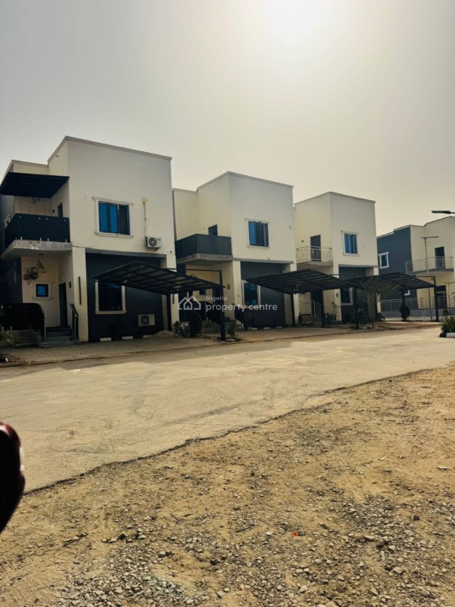 Newly Built Luxury 3 Bedrooms Terrace Duplex, Aviation Village Airport Road, Lugbe District, Abuja, Terraced Duplex for Sale