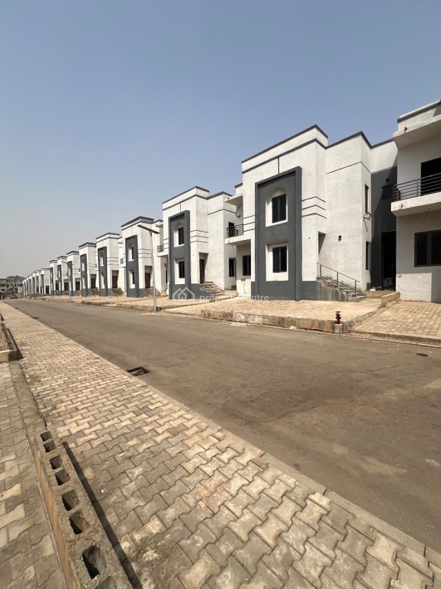 4 Bed Terrace Duplex + Bq (semi Finished), Galadimawa, Abuja, Terraced Duplex for Sale