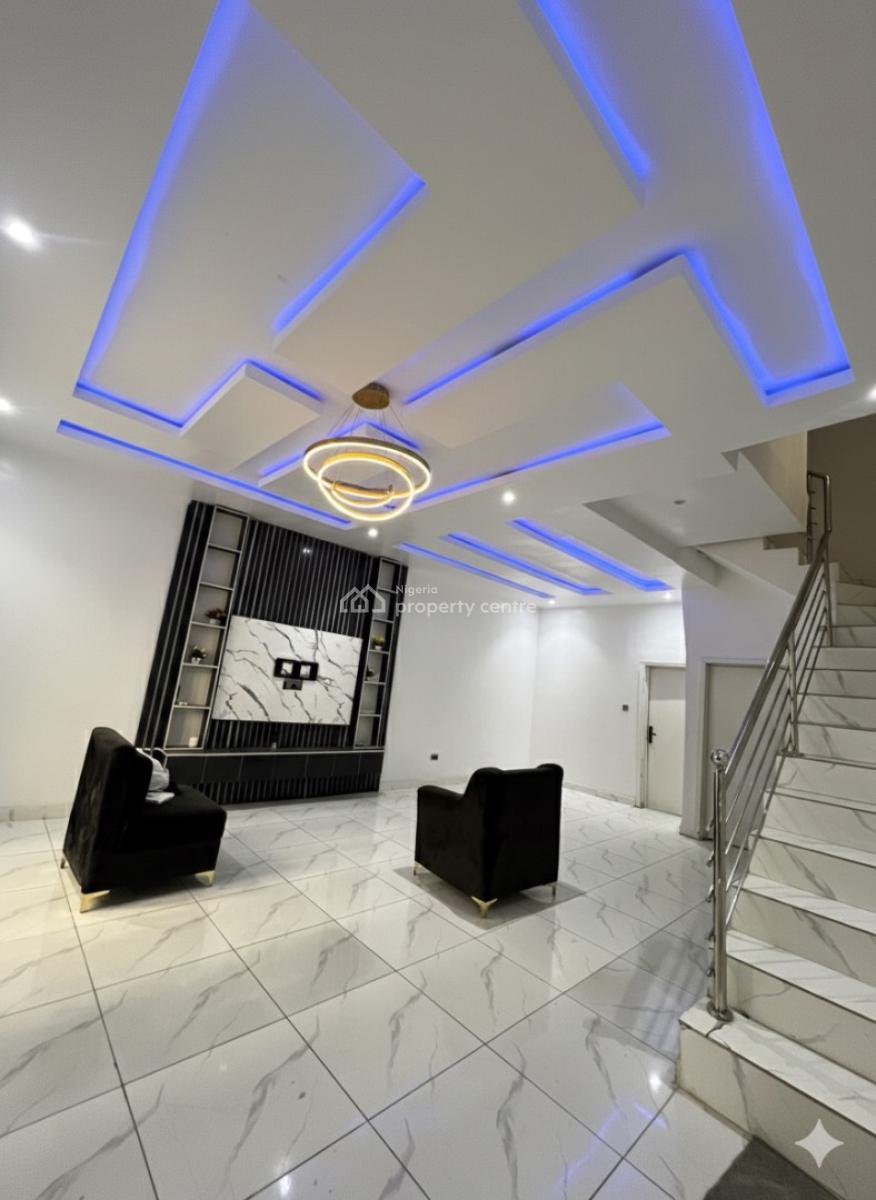 a Well Built 4bedroom Duplex, Pepperoni Abraham Adesunya Ajah, Lekki Phase 2, Lekki, Lagos, Semi-detached Duplex for Rent