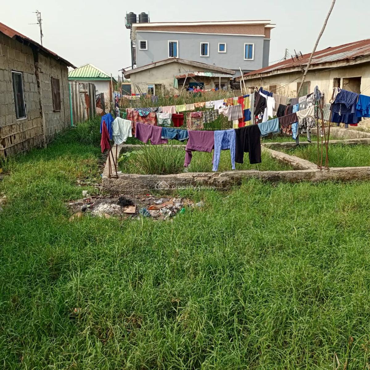 a Half Plot of Land, Lamgbasa, Ajah, Lagos, Mixed-use Land for Sale