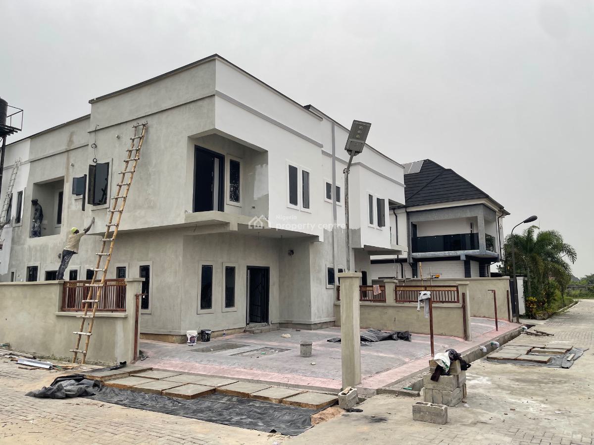 Brand New 4 Bedroom Duplex Corner Piece, Elemoro, Bogije, Ibeju Lekki, Lagos, Semi-detached Duplex for Sale