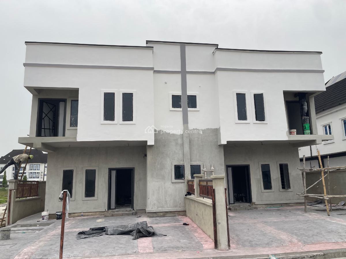 Brand New 4 Bedroom Duplex Corner Piece, Elemoro, Bogije, Ibeju Lekki, Lagos, Semi-detached Duplex for Sale