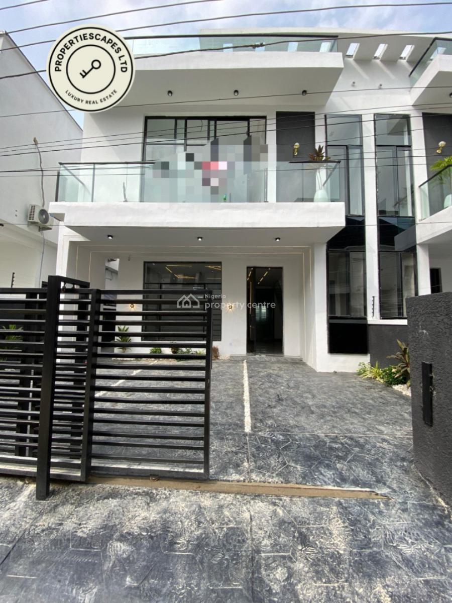 Premium  4 Bedroom Semi Detached Duplex with Bq, Ikota, Lekki, Lagos, Semi-detached Duplex for Sale