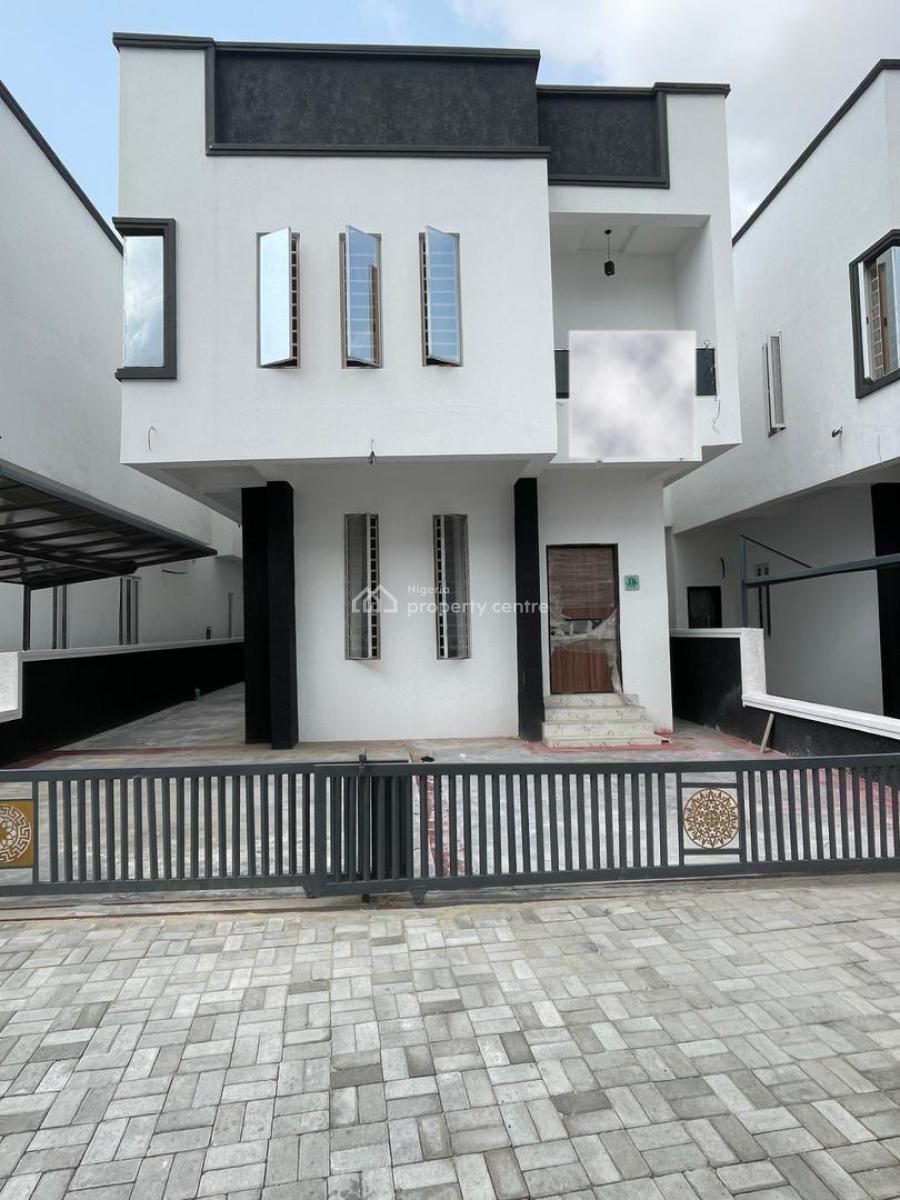 4bedroom Detached Duplex with a Bq, Lekki County, Lekki, Lagos, Detached Duplex for Rent