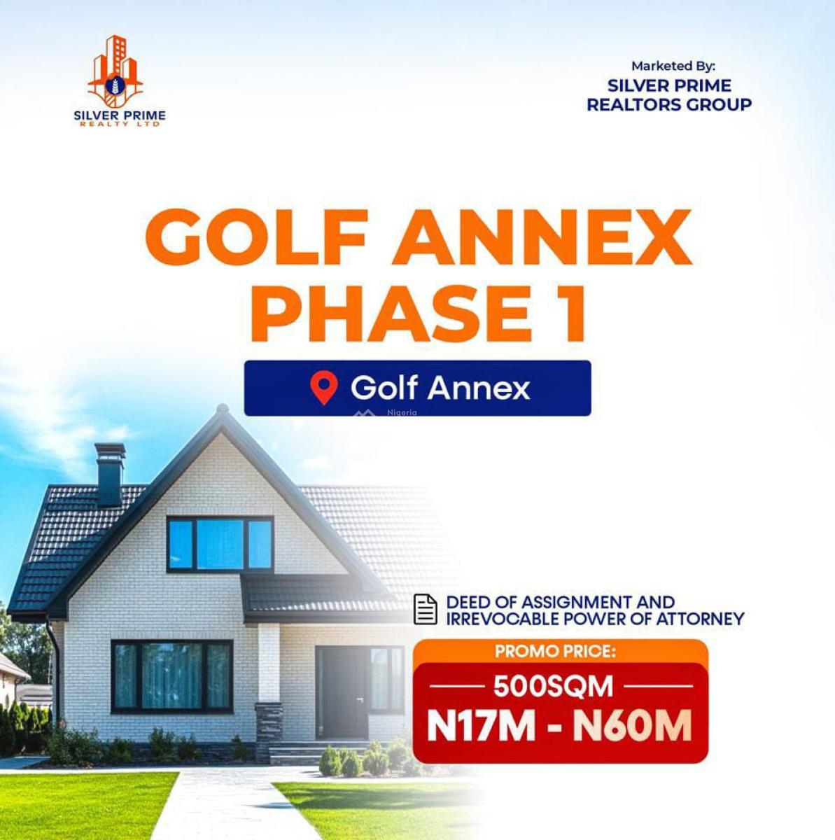 C of O Land at Golf Annex, Enugu (500sqm & 750sqm), Golf Annex, Enugu, Enugu, Enugu, Residential Land for Sale