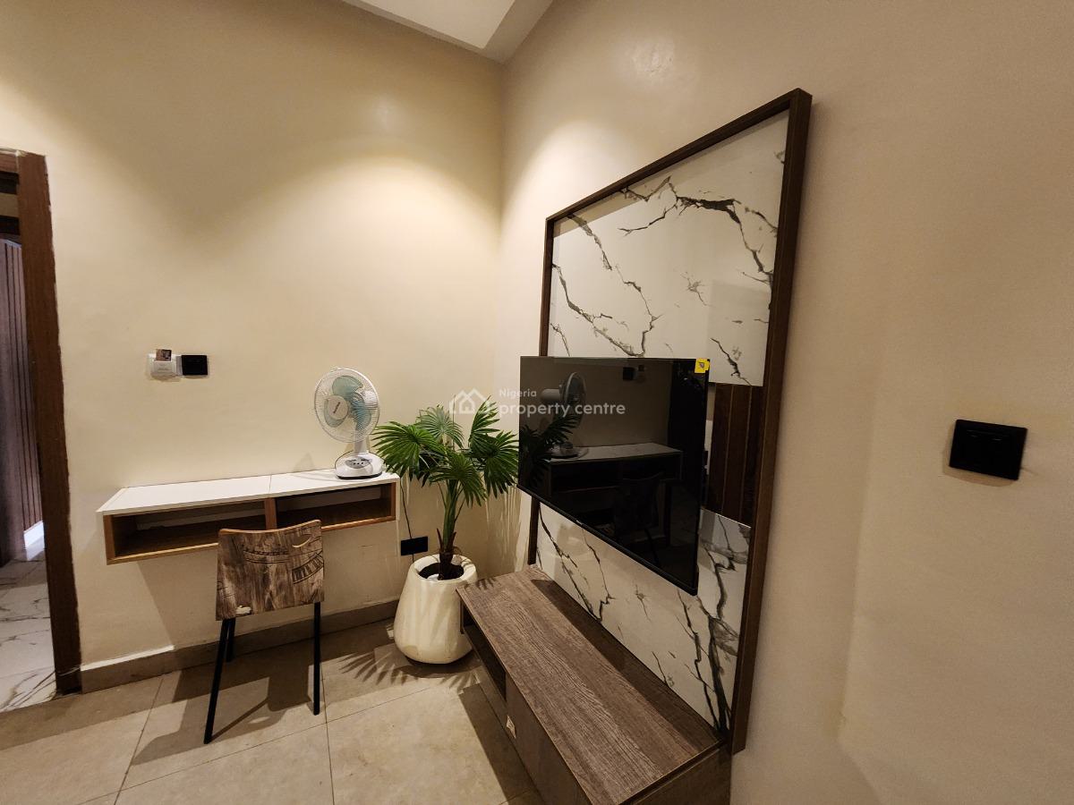 Fully Furnished and Serviced Luxury One Bedroom Apartment at Life Camp, Behind Godab Estate, Life Camp, Abuja, Mini Flat (room and Parlour) for Rent