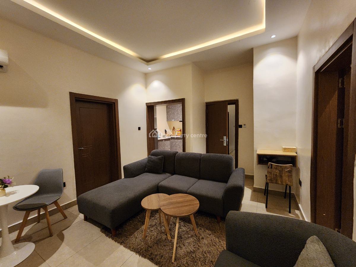 Luxuriously Furnished and Well Located 2 Bedroom Apartment at Abuja, Behind Godab Estate, Life Camp, Abuja, Mini Flat (room and Parlour) for Rent
