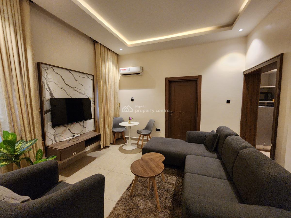 Luxuriously Furnished and Well Located 2 Bedroom Apartment at Abuja, Behind Godab Estate, Life Camp, Abuja, Mini Flat (room and Parlour) for Rent