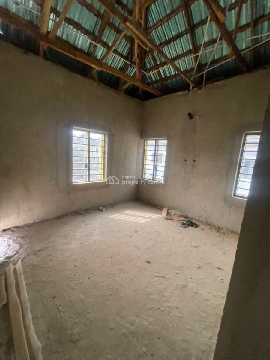 4 Bedroom Fully Detached Duplex with Bq and Study (semi-finished), Lugbe District, Abuja, Detached Duplex for Sale