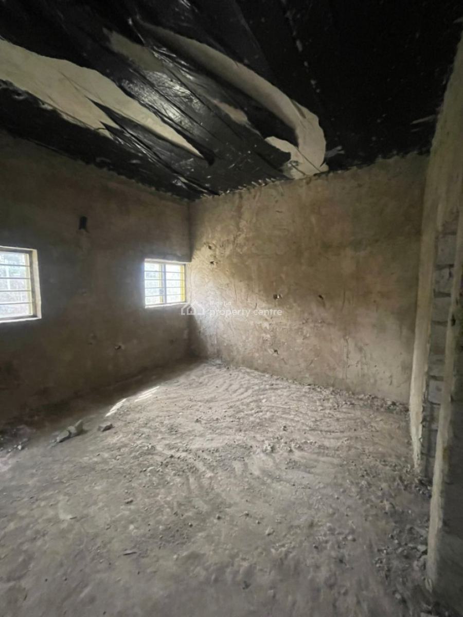 4 Bedroom Fully Detached Duplex with Bq and Study (semi-finished), Lugbe District, Abuja, Detached Duplex for Sale