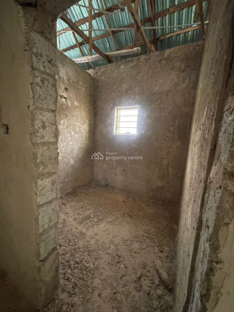 4 Bedroom Fully Detached Duplex with Bq and Study (semi-finished), Lugbe District, Abuja, Detached Duplex for Sale