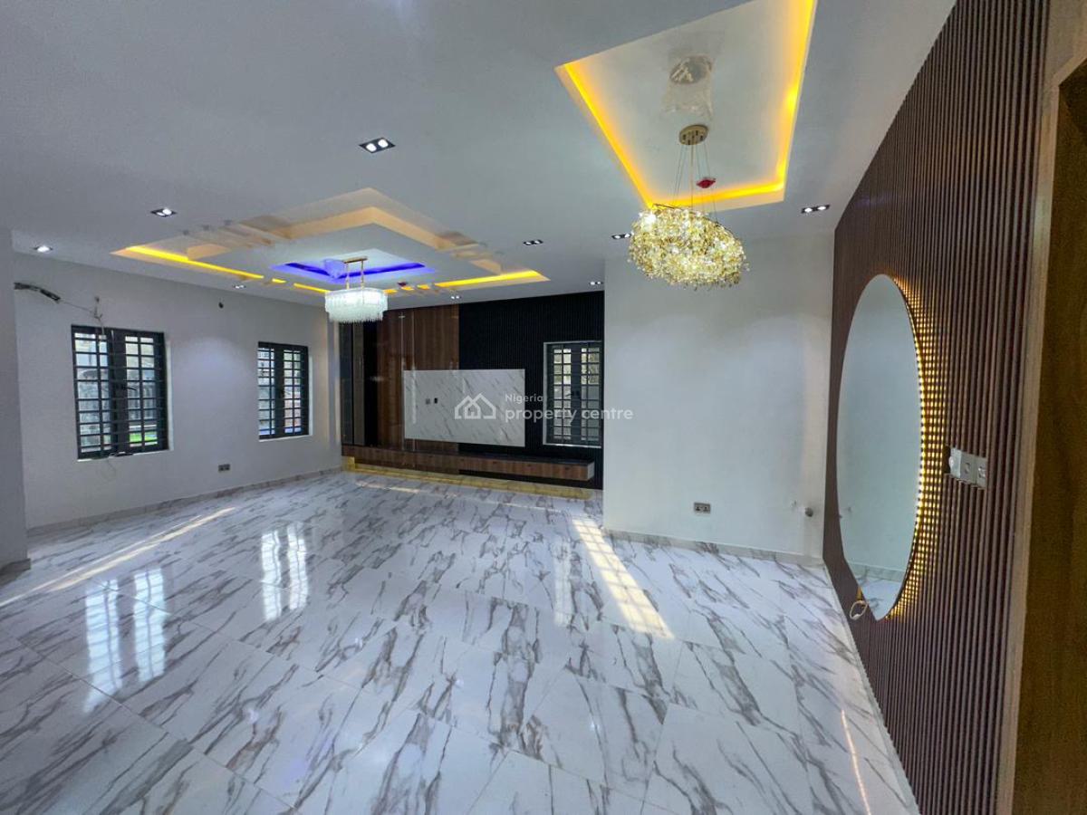 5 Bedroom Contemporary Detached Duplex, 5 Bedroom Contemporary Detached Duplex with Swimming Pool, Study Room, Ikate, Lekki, Lagos, Detached Duplex for Sale