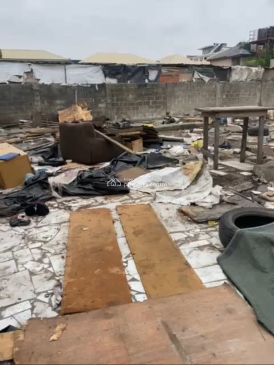 a Plot of Empty Dry Fenced Land, Idiroko Mobil Road Ilaje, Ilaje, Ajah, Lagos, Mixed-use Land for Sale