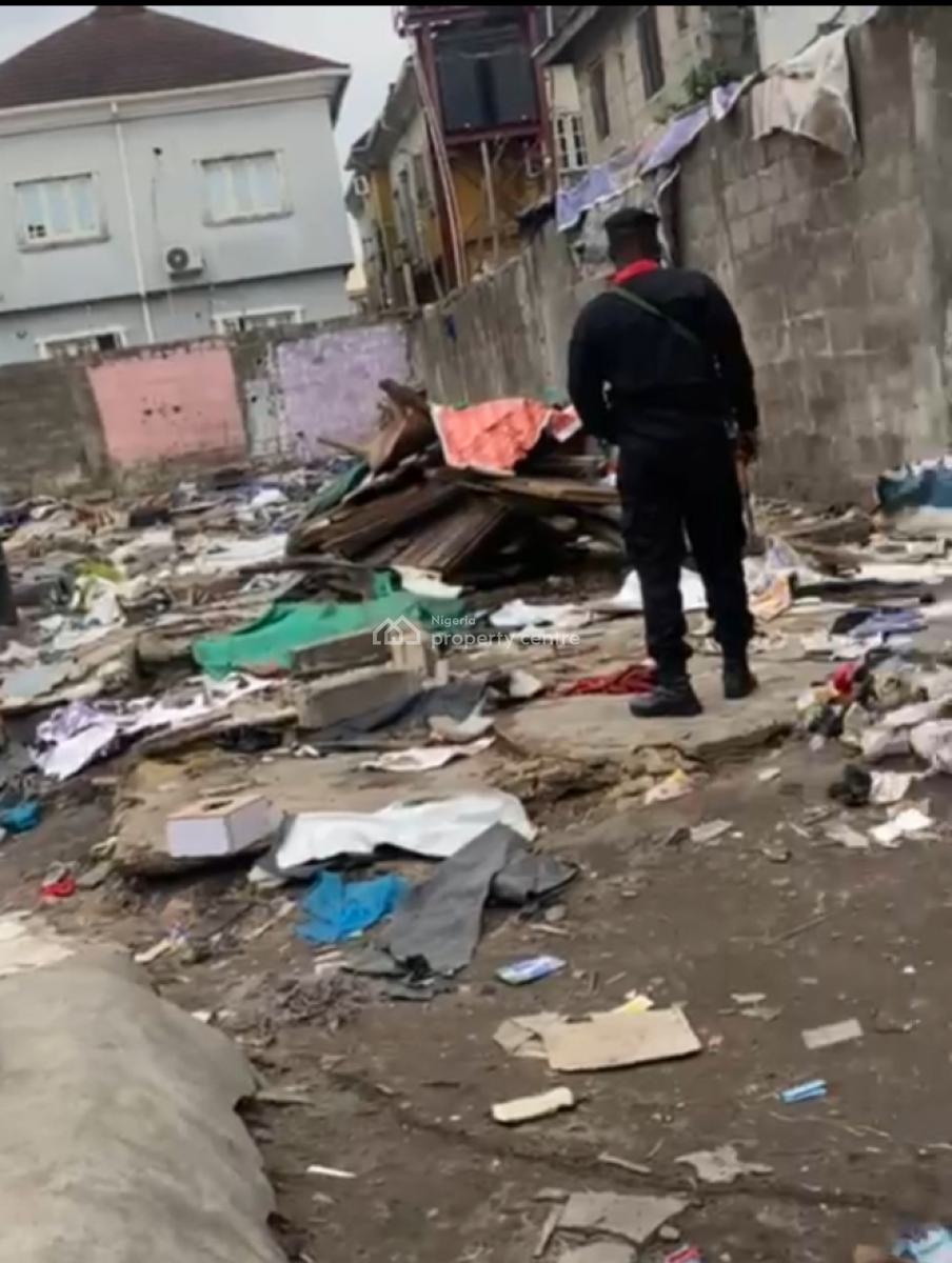 a Plot of Empty Dry Fenced Land, Idiroko Mobil Road Ilaje, Ilaje, Ajah, Lagos, Mixed-use Land for Sale