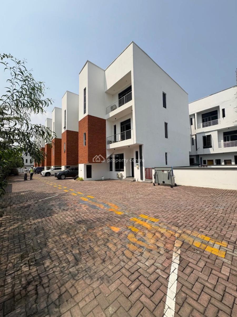 Furnished 3 Bedroom Terrace with Pool & Study, 3 Bedroom Duplex for Rent, Lekki Phase 1, Lekki, Lagos, Terraced Duplex for Rent