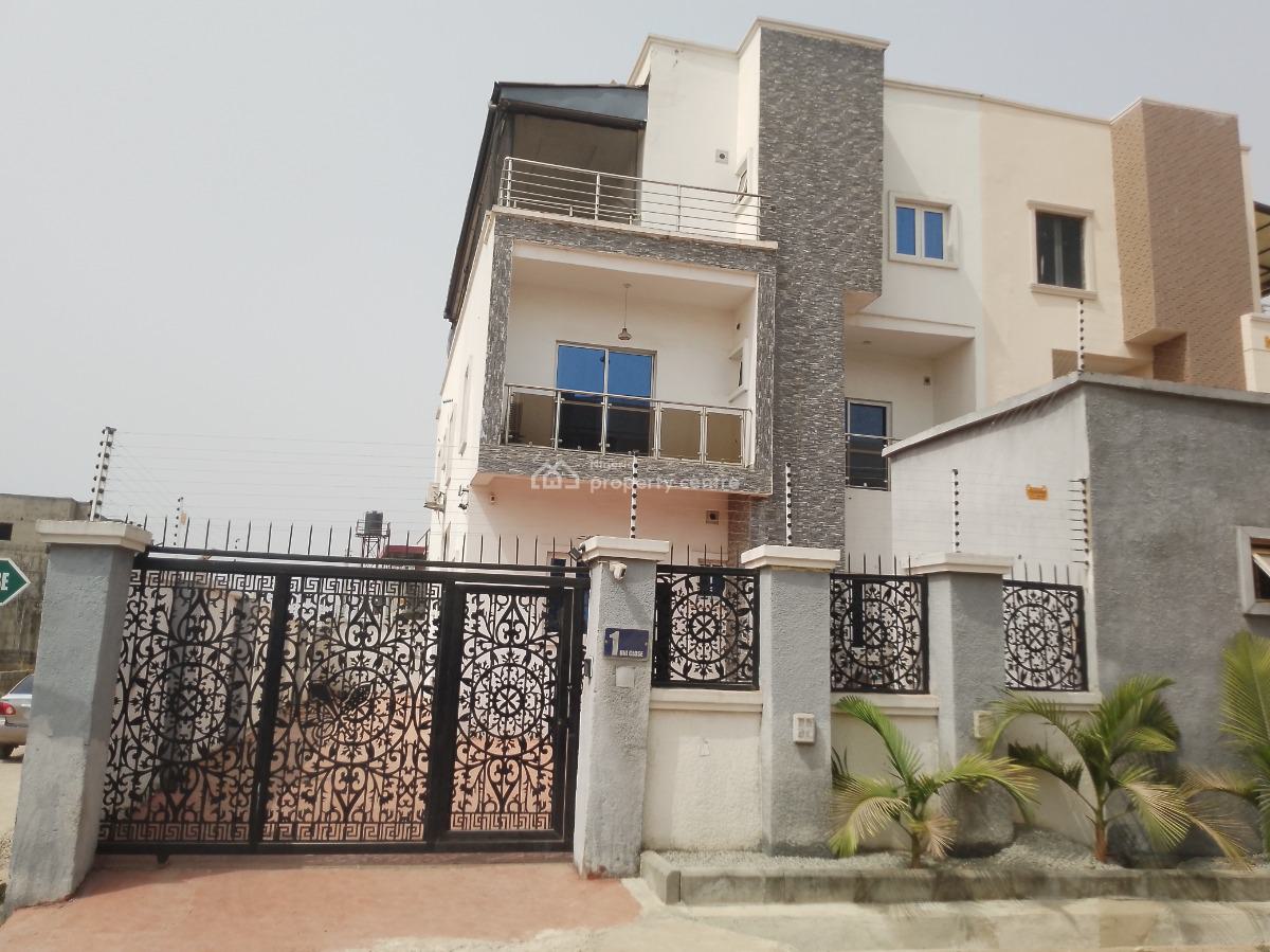 Luxury Five Bedroom Semi Detached Terrace Duplex, Close to Nizamiye Hospital, Idu Industrial, Abuja, Terraced Duplex for Sale