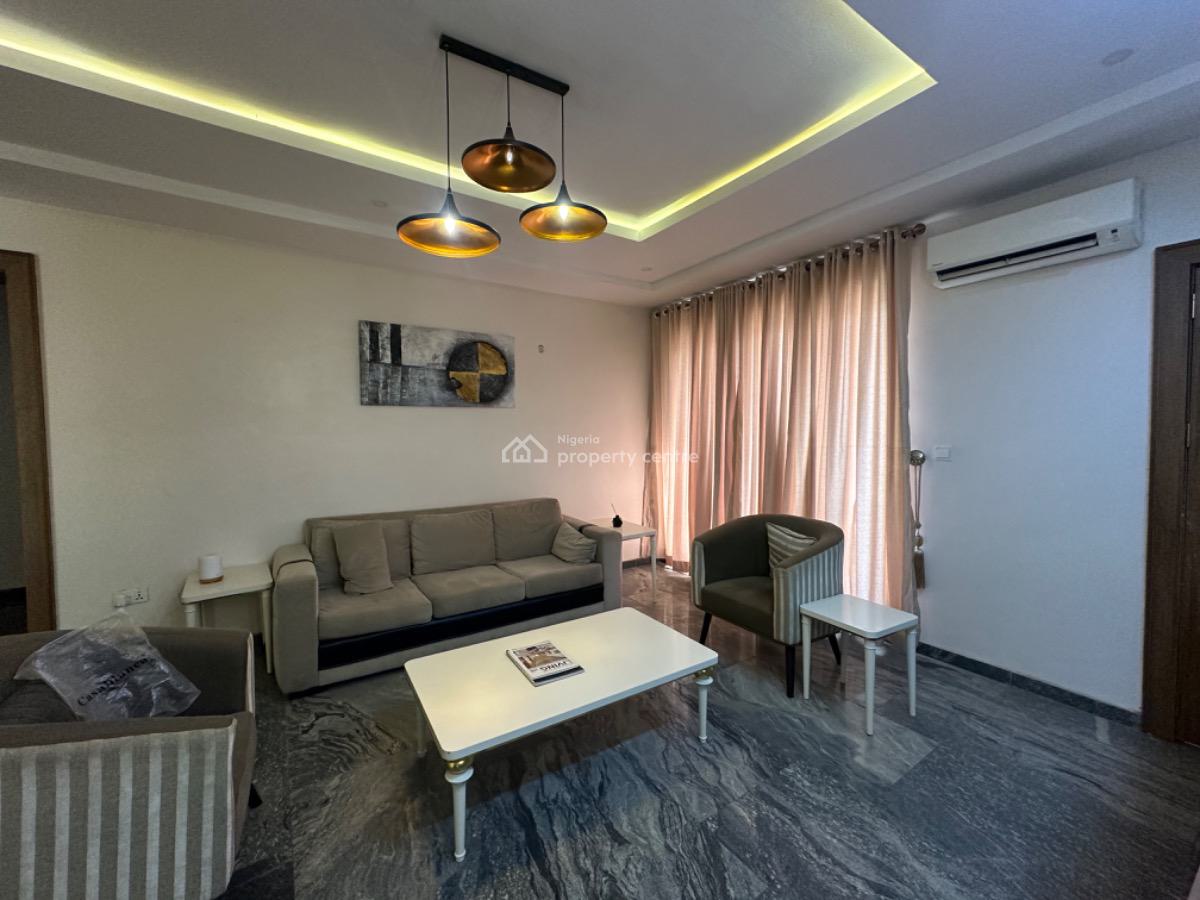 Luxuriously Furnish to Comfort2bedroom, Femi Gbajabiamila Street By Navy Quarters, Jahi, Abuja, Terraced Duplex for Rent