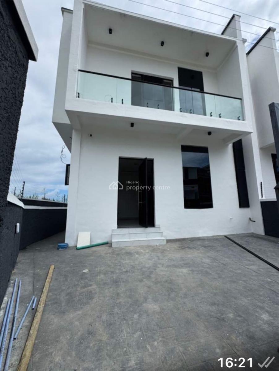 Brand  New 4 Bedroom Semi Detached with Bq Available Self Compound, Orchid Road Lekki, Lekki, Lagos, House for Rent