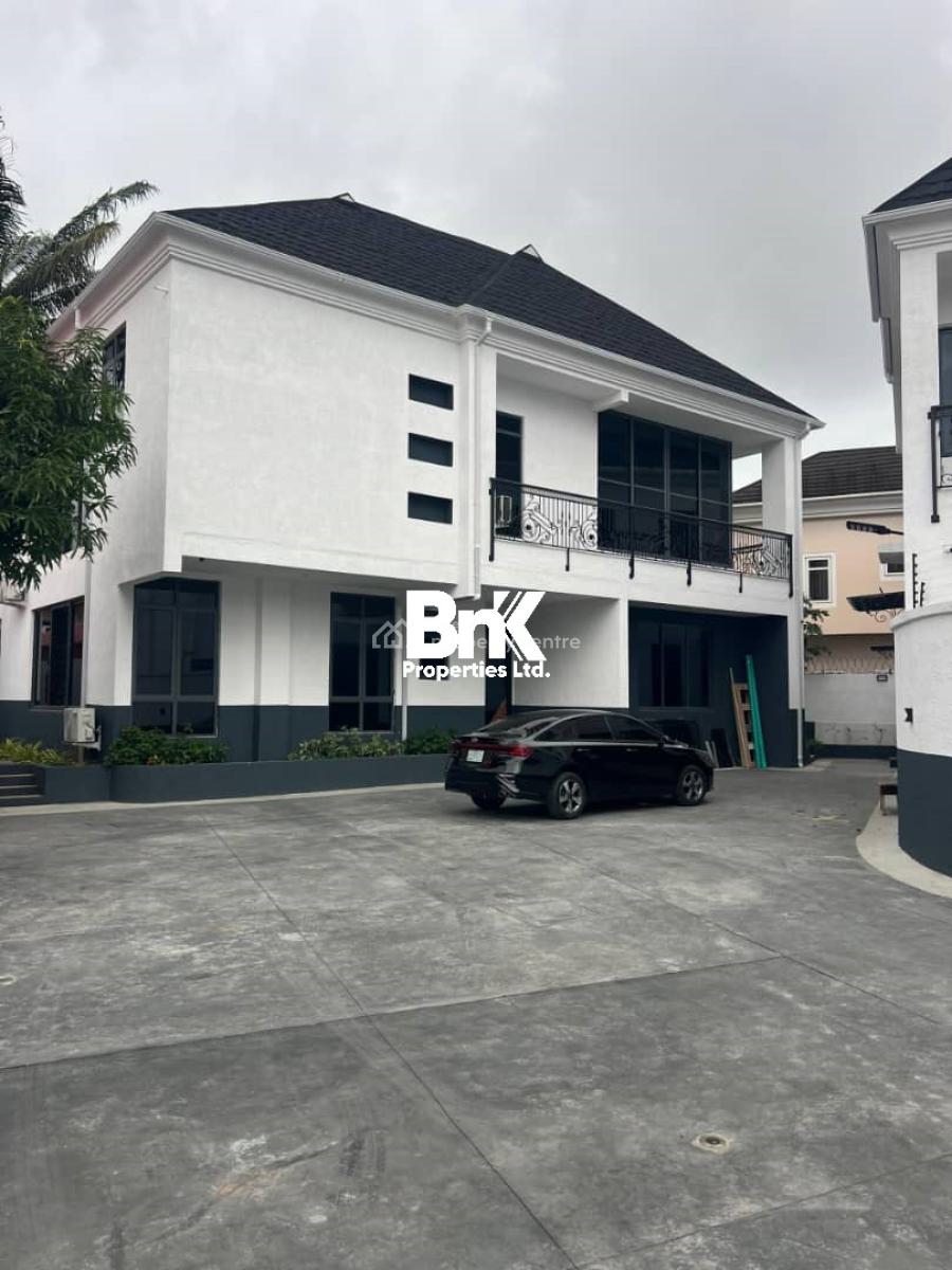 5 Bedrooms Fully Detached House Sitting on 850 Sqm with a Room Bq, Lekki Phase 1, Lekki, Lagos, Detached Duplex for Rent