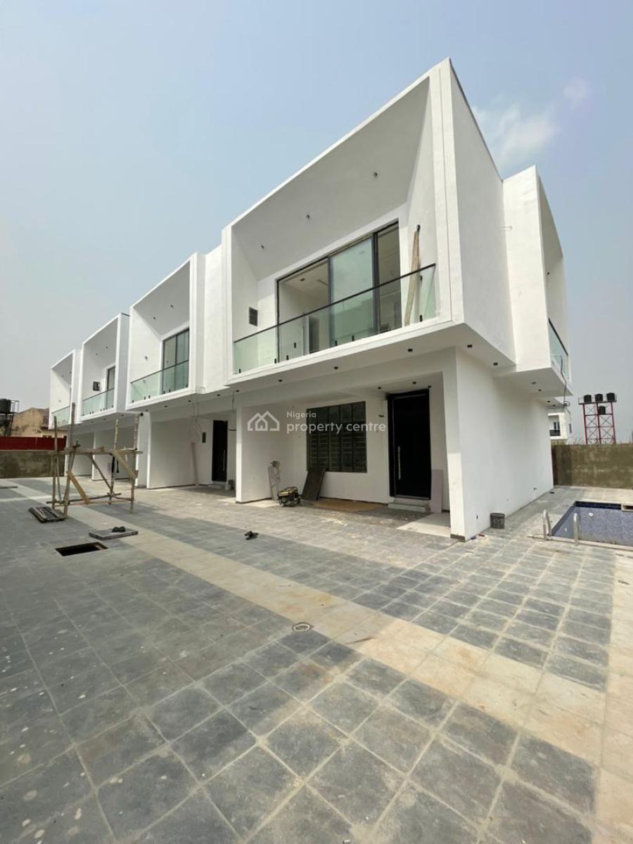 4 Bedrooms Semi Detached Duplex with a Bq, Ikota, Lekki, Lagos, Semi-detached Duplex for Sale