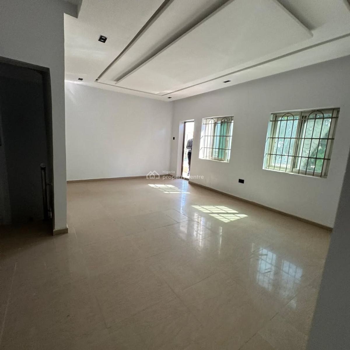 Well Built  Bedroom Terrace Duplex on a Single Floor, 2 Living Room, Kado, Abuja, Terraced Duplex for Rent