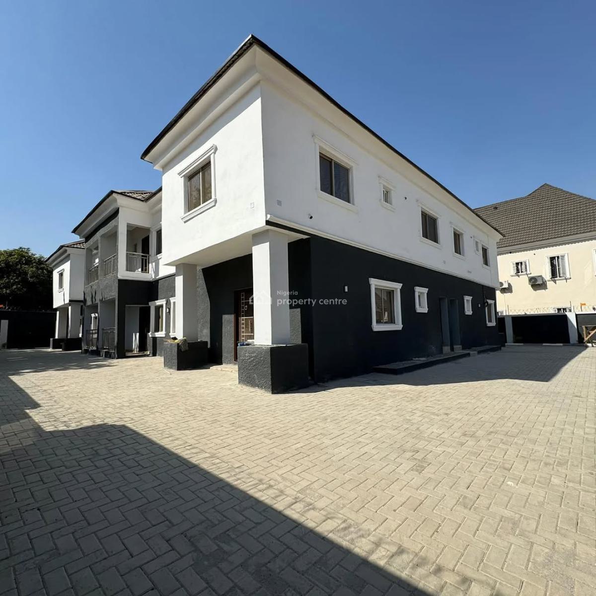 Well Built  Bedroom Terrace Duplex on a Single Floor, 2 Living Room, Kado, Abuja, Terraced Duplex for Rent