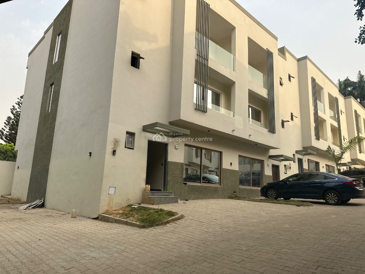 Luxury 4 Bedroom Terrace Duplex with Bq, Maitama District, Abuja, Terraced Duplex for Rent