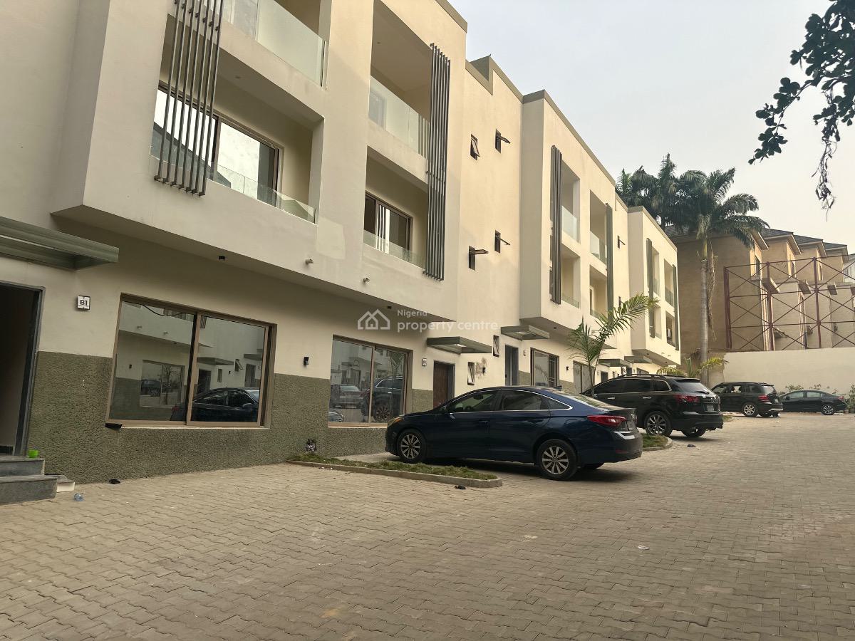 Luxury 4 Bedroom Terrace Duplex with Bq, Maitama District, Abuja, Terraced Duplex for Rent