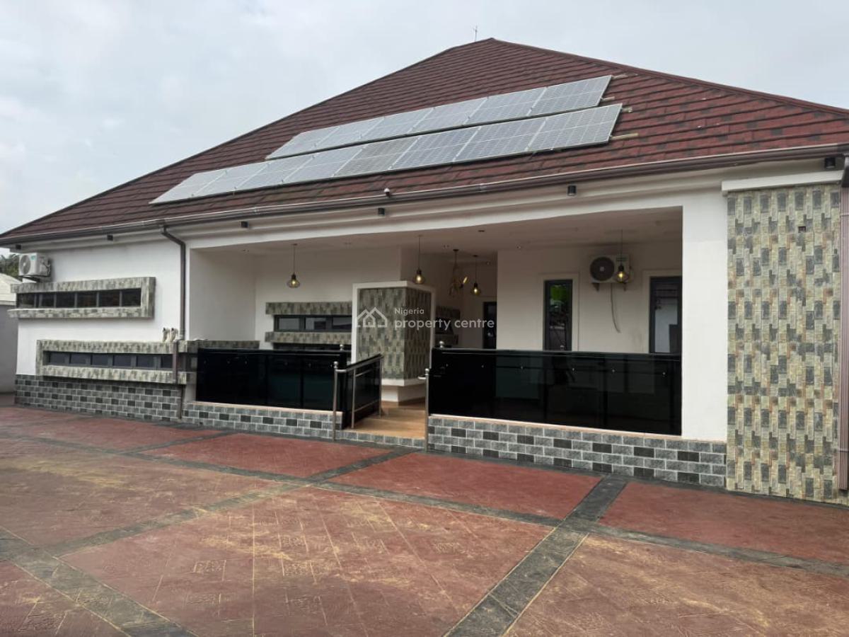 Fully Furnished Four (4) Bedroom Detached Bungalow with a Gate House, Shelter Afrique Estate Extension, Uyo, Akwa Ibom, Detached Bungalow for Sale