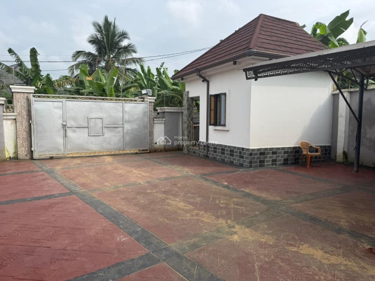 Fully Furnished Four (4) Bedroom Detached Bungalow with a Gate House, Shelter Afrique Estate Extension, Uyo, Akwa Ibom, Detached Bungalow for Sale