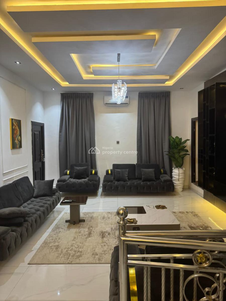 Fully Furnished Four (4) Bedroom Detached Bungalow with a Gate House, Shelter Afrique Estate Extension, Uyo, Akwa Ibom, Detached Bungalow for Sale